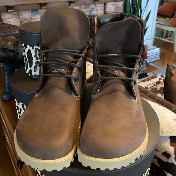 Birkenstock Brown Unisex Lace Up Boots - Slip Resistant - Picture 5 of 15